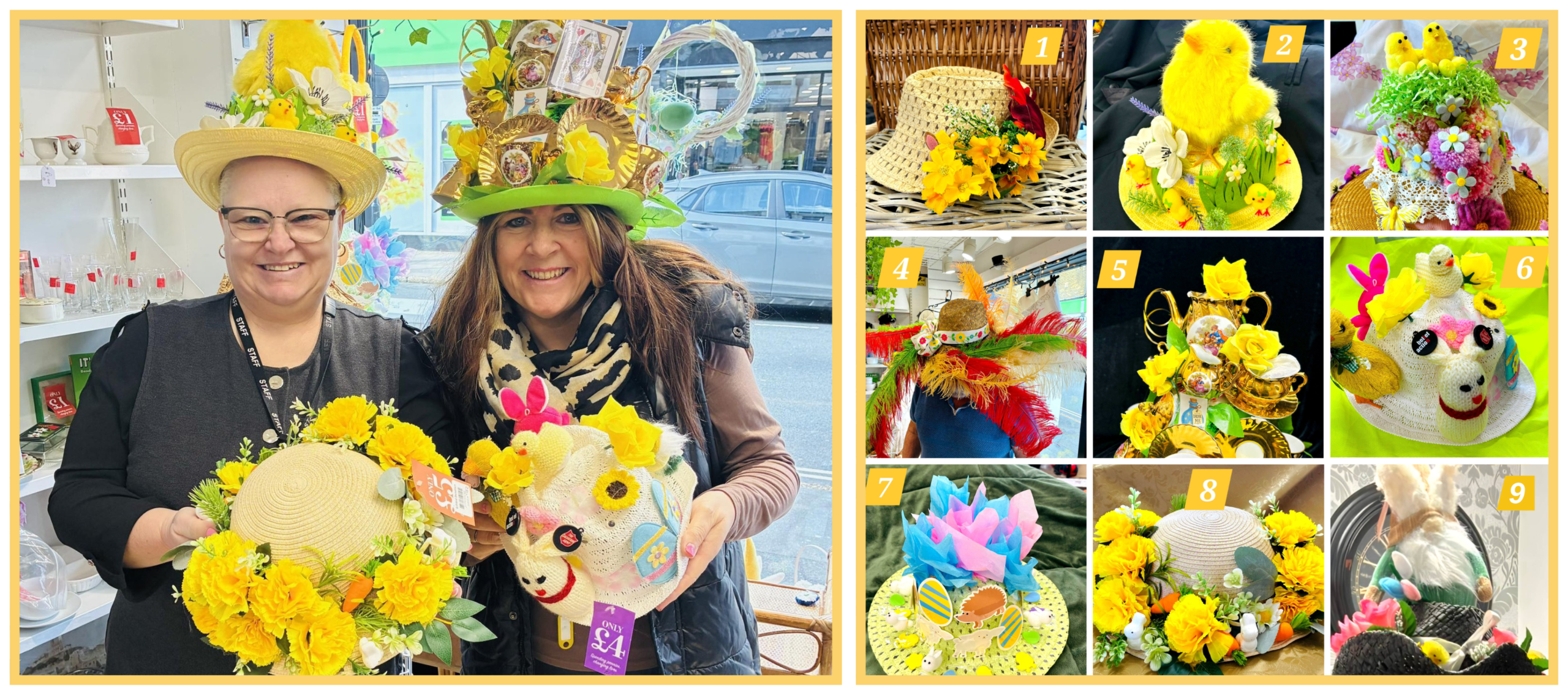 Salvation-Army-Shanklin-Shop-featuring-Easter-bonnets