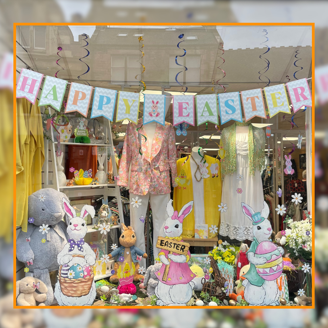 Spring colours and competitions: our shops are Easter-ready!