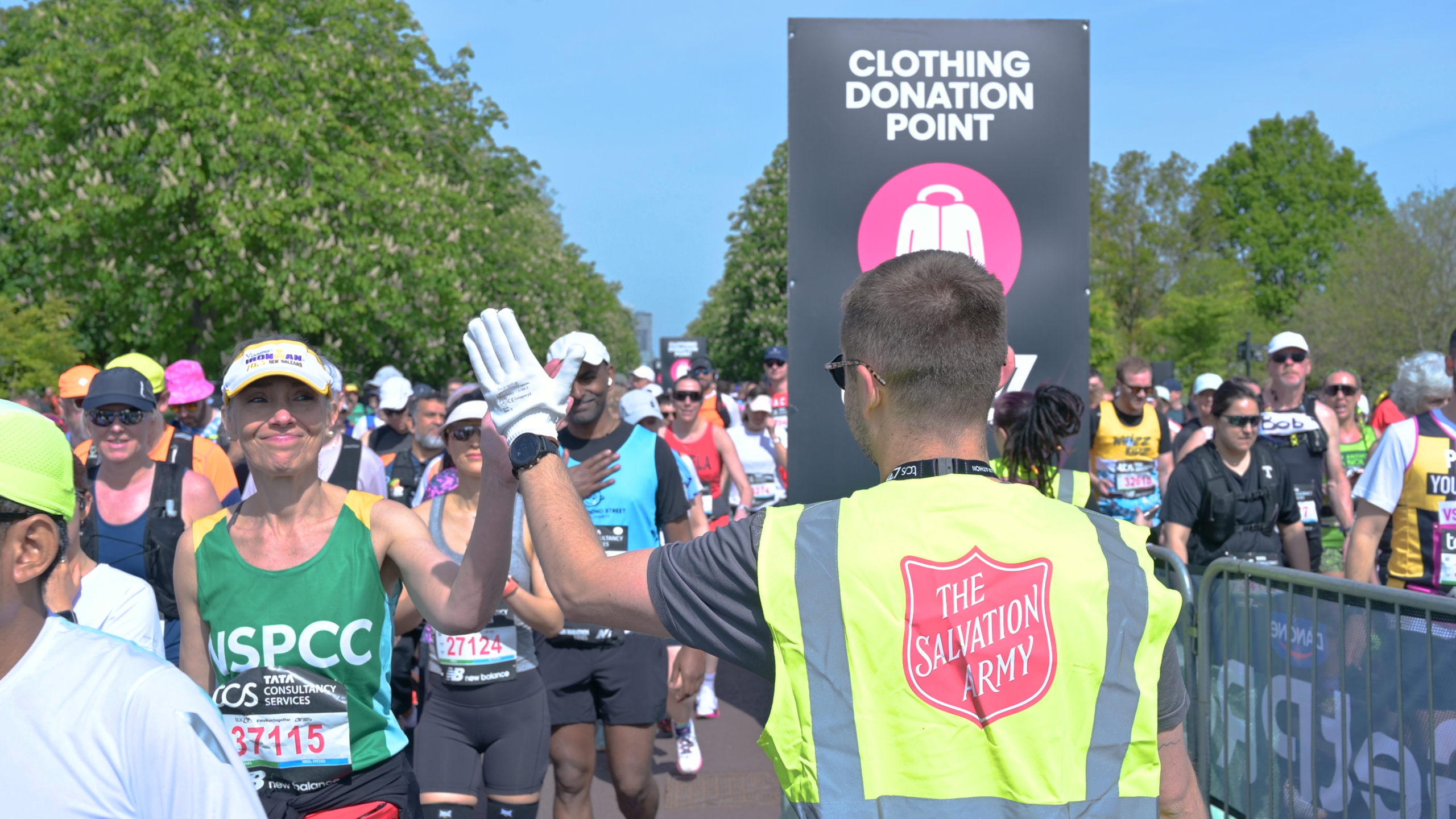 TCS London Marathon participants turn training gear into good