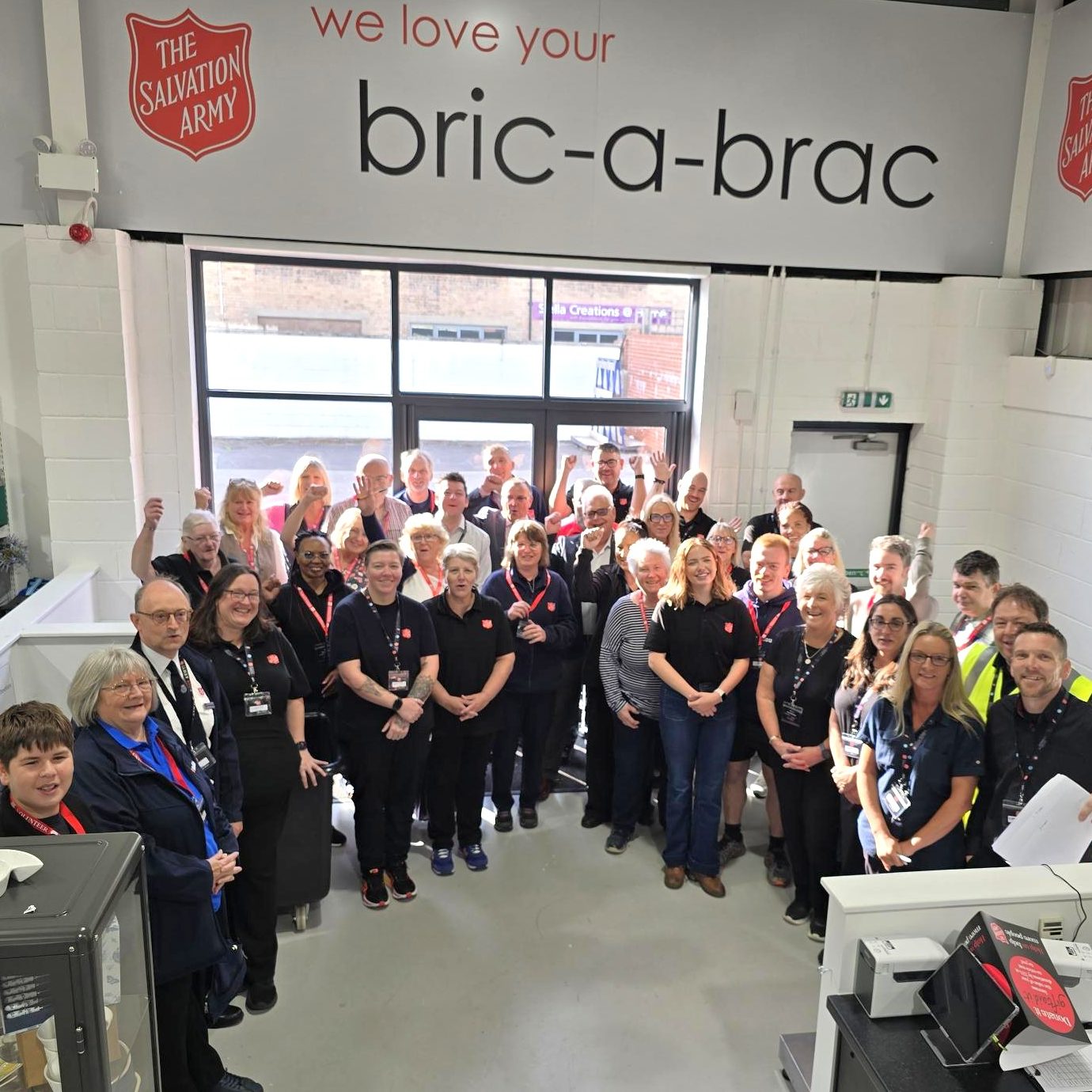 Salvation Army donation centre in Taunton opens it’s doors to the community!
