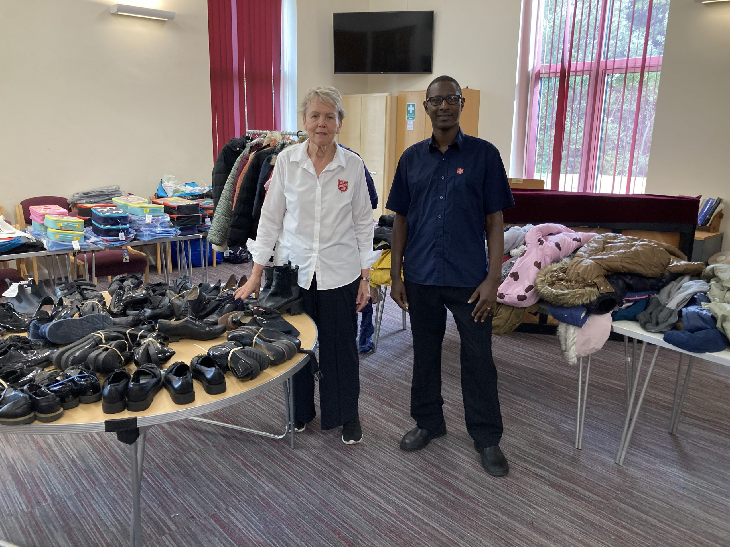 Clothing bank donations supports Gateshead school uniform project