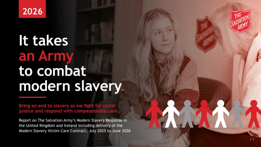 Salvation Army Modern Slavery Report 2026